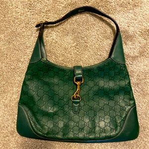 Authentic Gucci leather logo purse